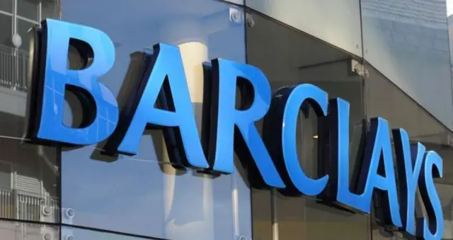 Barclays sign