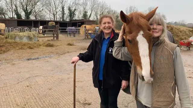 Carole Fleming at Pablo's Horse Sanctuary