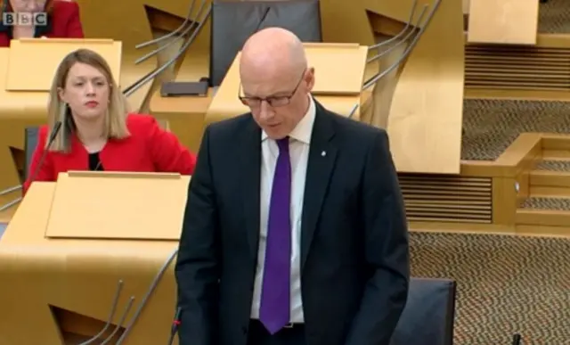 Education Secretary John Swinney