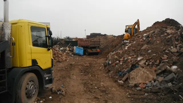 Waste site