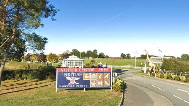 Entrance to British Ironwork Centre