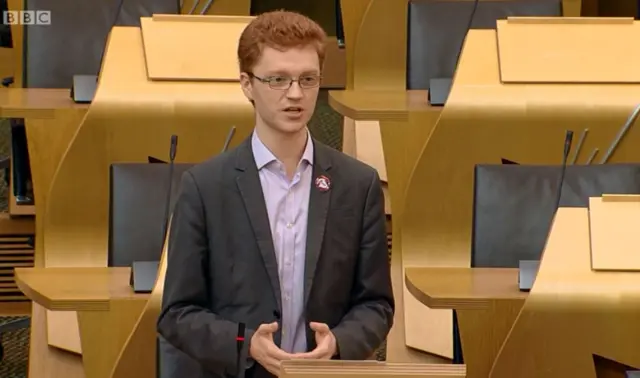 Green MSP Ross Greer