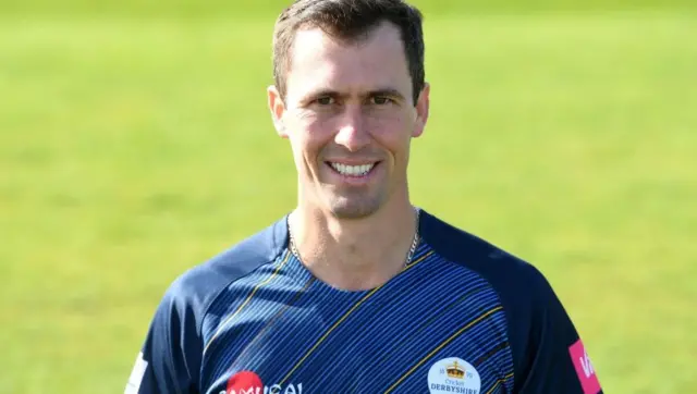 Derbyshire batsman Wayne Madsen