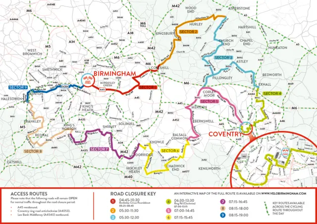 Closure map