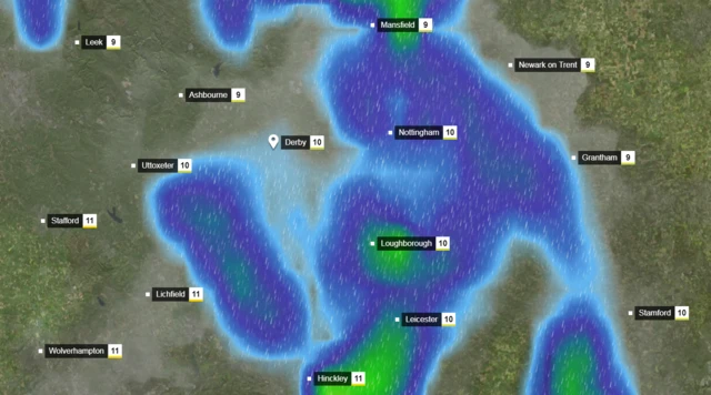 Weather map