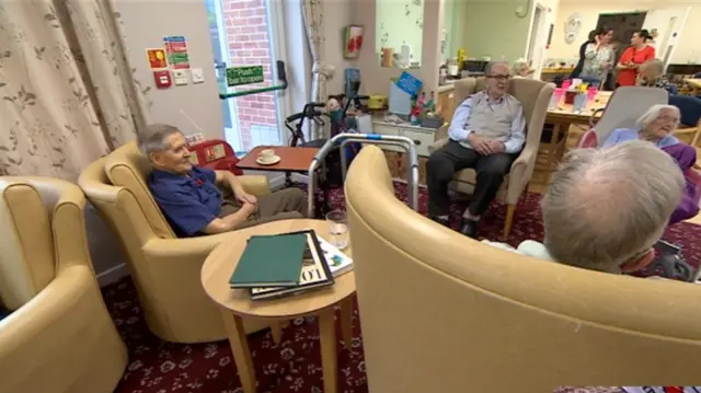 Care home residents