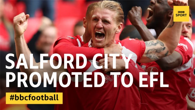 Salford City promoted