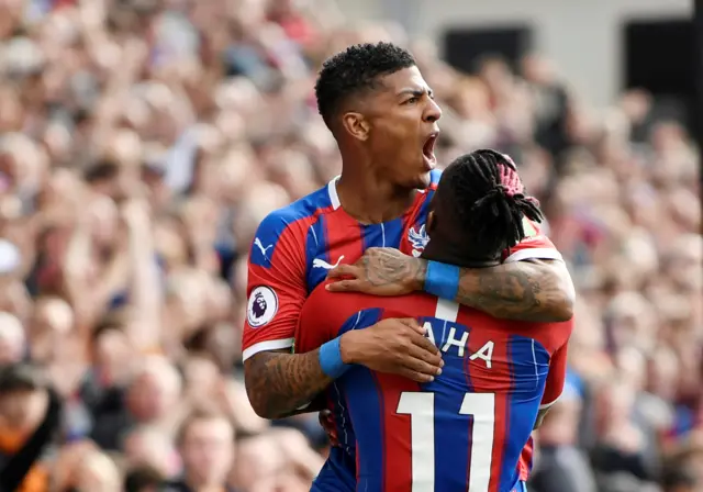 Patrick van Aanholt celebrates