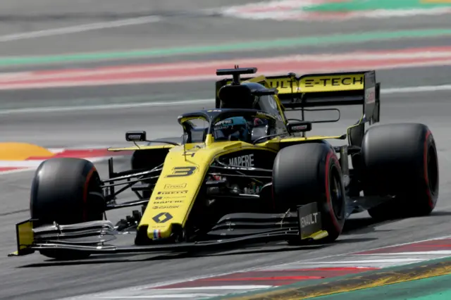 Renault's Daniel Ricciardo