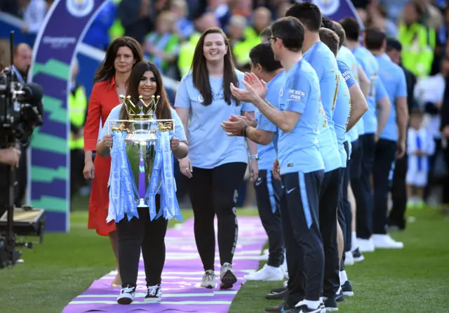 Premier League trophy