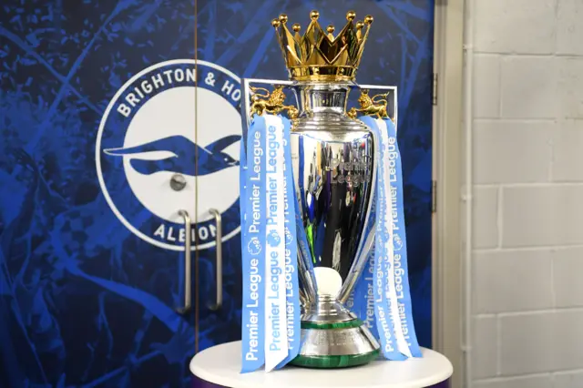 Premier League trophy