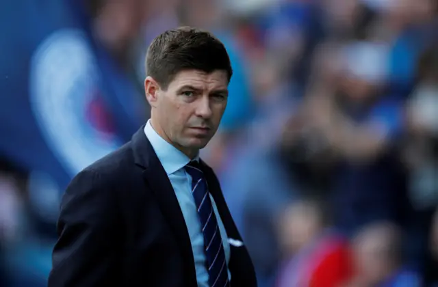 Rangers manager Steven Gerrard