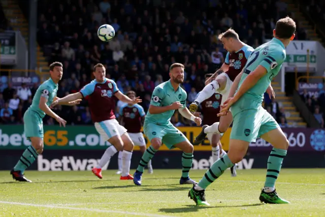 Ashley Barnes scores