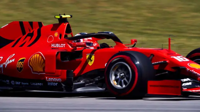 Ferrari's Charles Leclerc