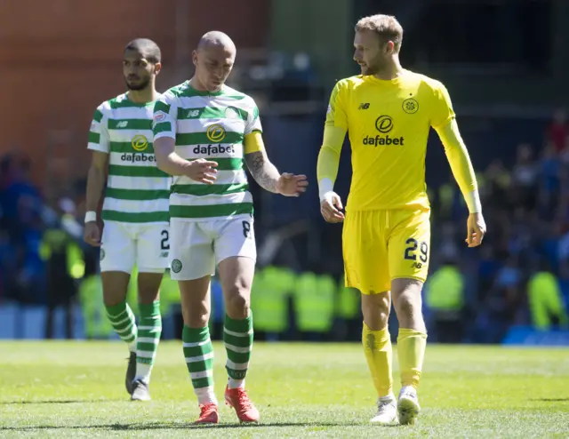 Celtic reflect on the defeat at Ibrox