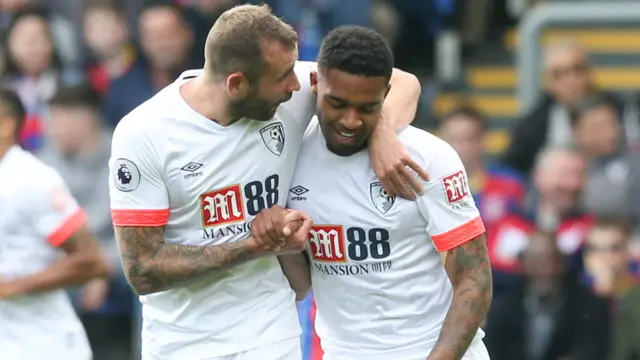 Jordan Ibe celebrates