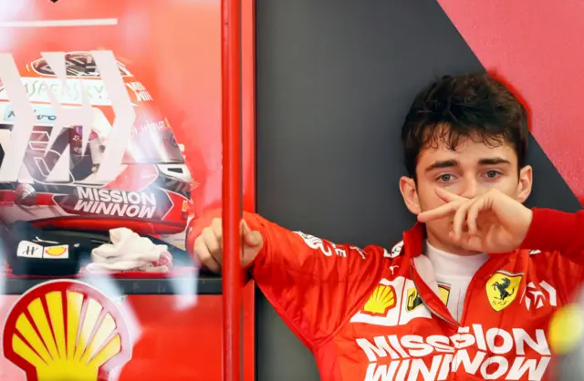 Ferrari's Charles Leclerc