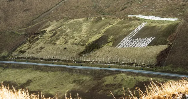 A59 at Kex Gill