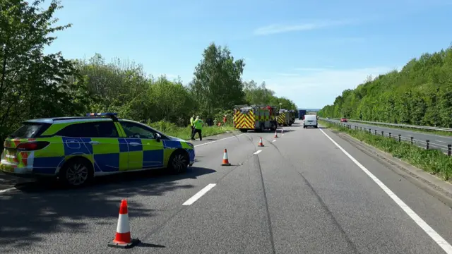 Closure on A46