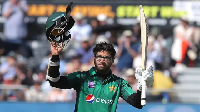 Imam-ul-Haq celebrates his century