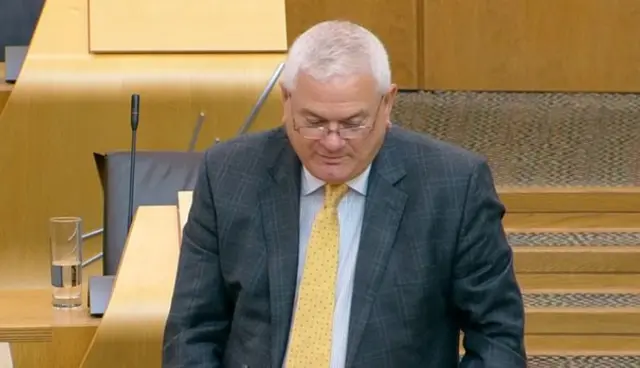 Lib Dem MSP Mike Rumbles