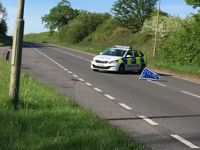 A608 crash