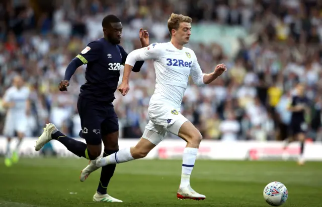 Tomori gets a booking for foul on Bamford