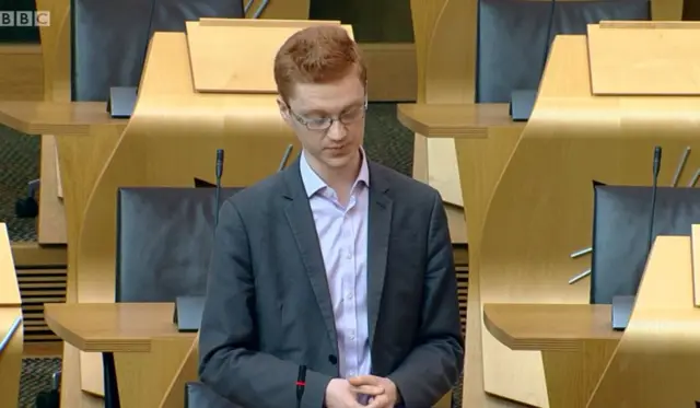 Green MSP Ross Greer