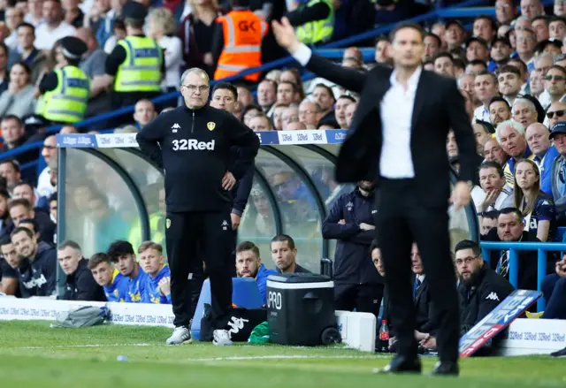 Marcelo Bielsa and Frank Lampard