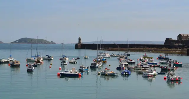 Guernsey harbour