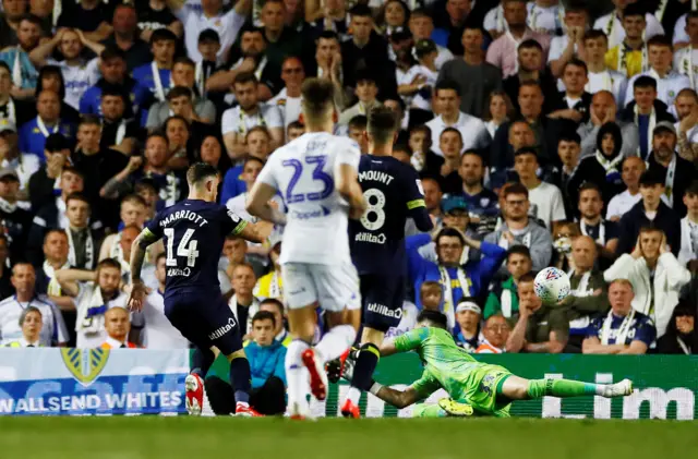 Jack Marriott scores for Derby