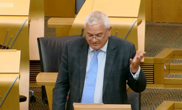 Lib Dem MSP Mike Rumbles