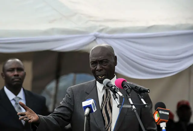 Daniel arap Moi  (archive shot)