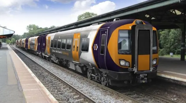 West Midlands Railway train