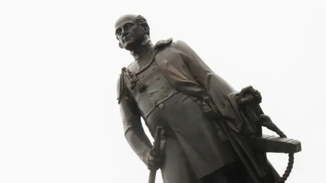 Sir John Franklin statue in Spilsby