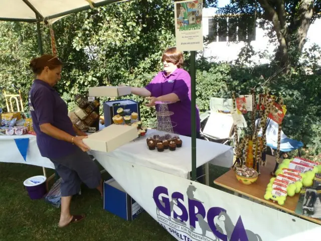 GSPCA stall at Seafront Sunday