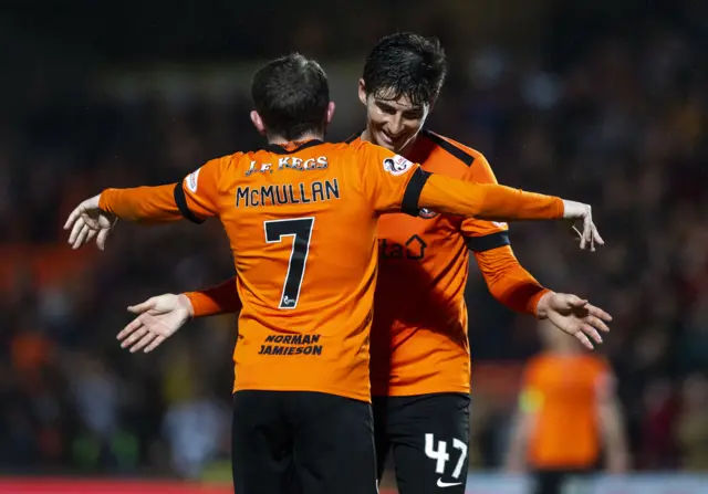 Dundee United beat Inverness CT 3-0 last night