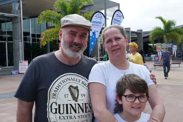 Kilian Boushel and family