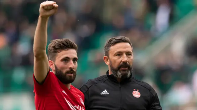 Graeme Shinnie and Derek McInnes