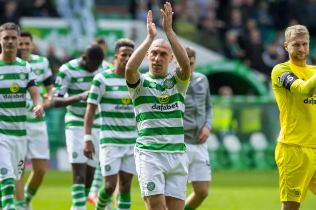 Celtic captain Scott Brown