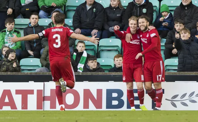 Aberdeen won 2-1 on their last visit to Easter Road