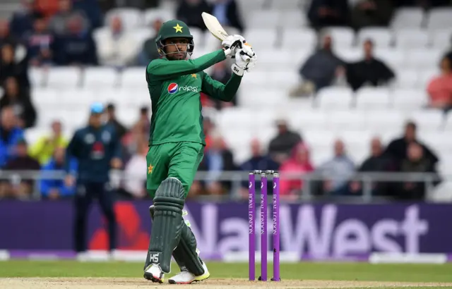 Babar Azam of Pakistan