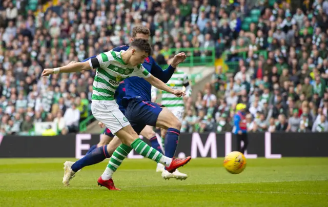 Mikey Johnston slams Celtic into an early lead