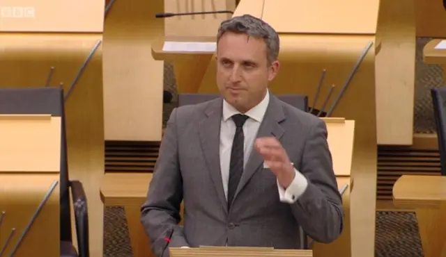 Lib Dem MSP Alex Cole-Hamilton