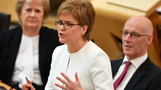 Nicola Sturgeon was questioned about plans to cut aviation tax