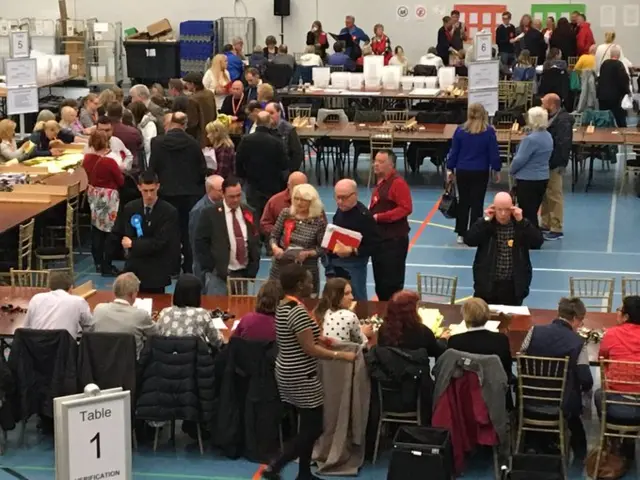 Count underway at Folkestone and Hythe