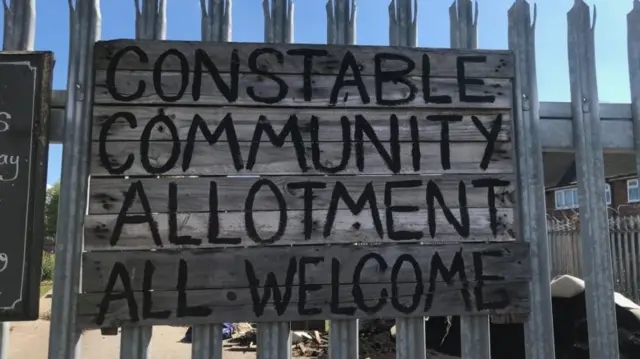 Allotment sign