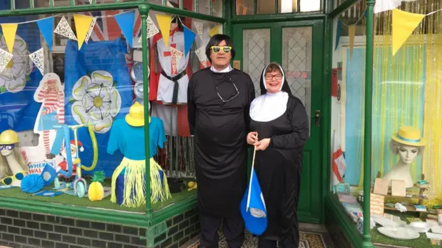 A pair of "nuns"