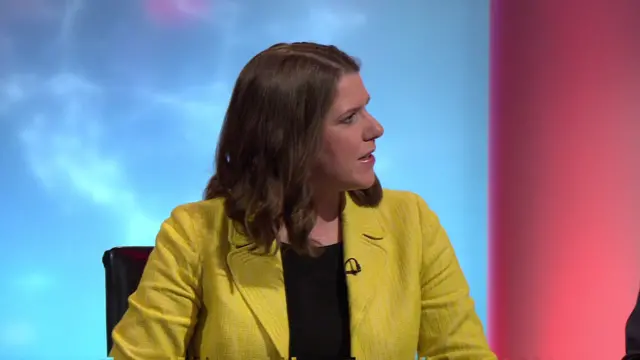 Lib Dem leader Jo Swinson