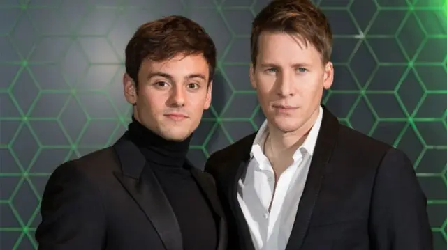 Tom Daley and Dustin Lance Black